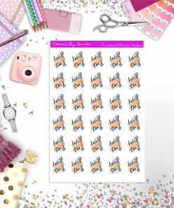 Labor Day Icon Planner Stickers, Bullet Journal Stickers, Functional Planner Stickers, Stationary Stickers