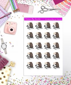 Groundhog Day Icon Planner Stickers, Bullet Journal Stickers, Functional Planner Stickers, Stationary Stickers