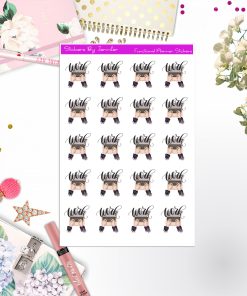 Work Icon Stickers, Bullet Journal Stickers, Functional Planner Stickers, Stationary Stickers