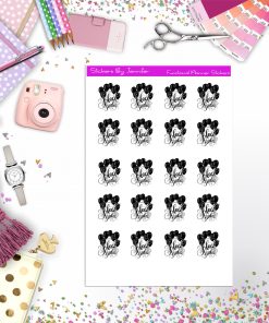 Black Friday Planner Stickers, Bullet Journal Stickers, Functional Planner Stickers, Stationary Stickers