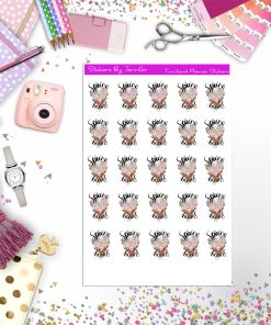 Spring Begins Icon Planner Stickers, Bullet Journal Stickers, Functional Planner Stickers, Stationary Stickers
