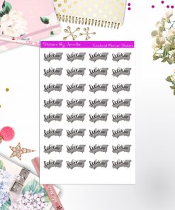 Relax Icon Stickers, Bullet Journal Stickers, Functional Planner Stickers, Stationary Stickers