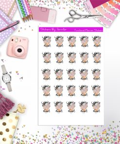 Spring Begins Icon Planner Stickers, Bullet Journal Stickers, Functional Planner Stickers, Stationary Stickers