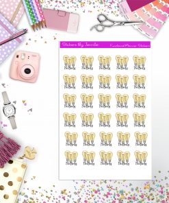 Electric Icon Planner Stickers, Bullet Journal Stickers, Functional Planner Stickers, Stationary Stickers