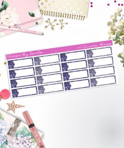 Quarter Boxes 001 Planner Stickers, Journal Stickers, Functional Planner Stickers, Stationary Stickers