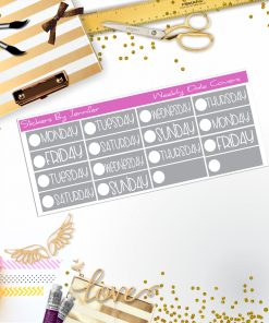 Weekly Date Covers P102 Planner Stickers, Journal Stickers, Functional Planner Stickers, Stationary Stickers