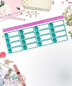 Quarter Boxes 011 Planner Stickers, Journal Stickers, Functional Planner Stickers, Stationary Stickers