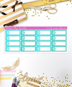 Quarter Boxes 011 Planner Stickers, Journal Stickers, Functional Planner Stickers, Stationary Stickers
