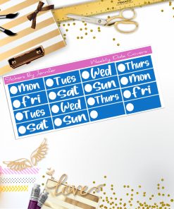 Weekly Date Covers R015 Planner Stickers, Journal Stickers, Functional Planner Stickers, Stationary Stickers