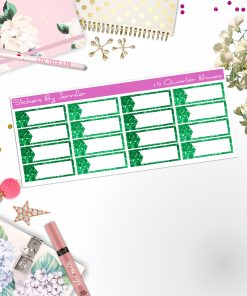Quarter Boxes 015 Planner Stickers, Journal Stickers, Functional Planner Stickers, Stationary Stickers
