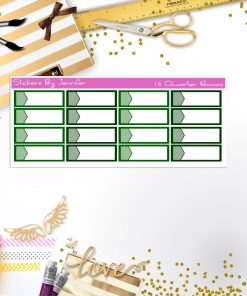 Quarter Boxes 016 Planner Stickers, Journal Stickers, Functional Planner Stickers, Stationary Stickers