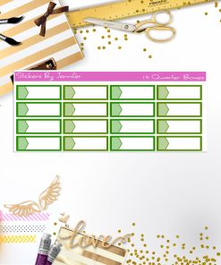 Quarter Boxes 017 Planner Stickers, Journal Stickers, Functional Planner Stickers, Stationary Stickers