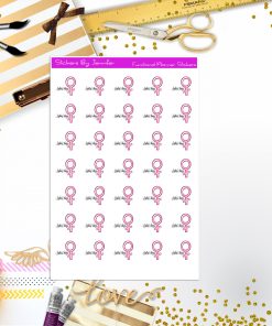 Period Tracker Stickers, Planner Stickers, Journal Stickers, Functional Planner Stickers, Stationary Stickers