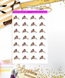 Manicure/Pedicure Stickers, Planner Stickers, Journal Stickers, Functional Planner Stickers, Stationary Stickers
