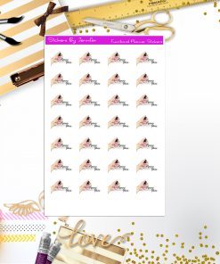 Manicure/Pedicure Stickers, Planner Stickers, Journal Stickers, Functional Planner Stickers, Stationary Stickers