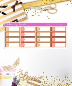 Quarter Boxes 025 Planner Stickers, Journal Stickers, Functional Planner Stickers, Stationary Stickers