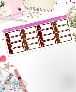 Quarter Boxes 026 Planner Stickers, Journal Stickers, Functional Planner Stickers, Stationary Stickers