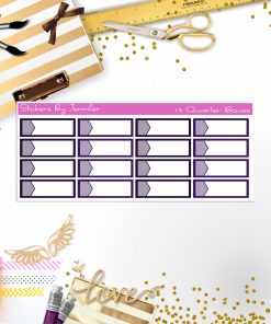 Quarter Boxes 003 Planner Stickers, Journal Stickers, Functional Planner Stickers, Stationary Stickers