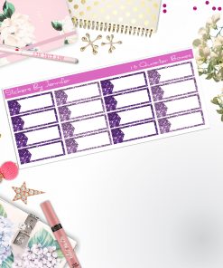 Quarter Boxes 033 Planner Stickers, Journal Stickers, Functional Planner Stickers, Stationary Stickers