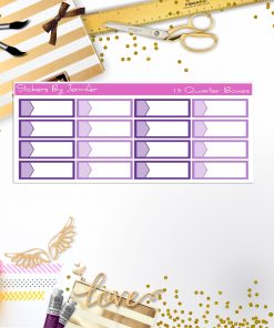 Quarter Boxes 033 Planner Stickers, Journal Stickers, Functional Planner Stickers, Stationary Stickers