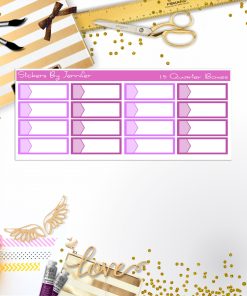 Quarter Boxes 036 Planner Stickers, Journal Stickers, Functional Planner Stickers, Stationary Stickers
