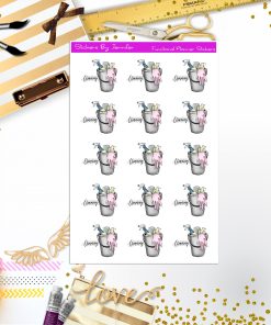 Cleaning Stickers, Planner Stickers, Journal Stickers, Functional Planner Stickers, Stationary Stickers