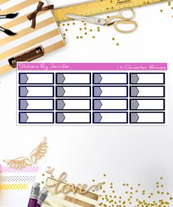 Quarter Boxes 004 Planner Stickers, Journal Stickers, Functional Planner Stickers, Stationary Stickers