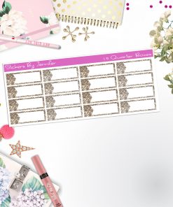 Quarter Boxes 046 Planner Stickers, Journal Stickers, Functional Planner Stickers, Stationary Stickers