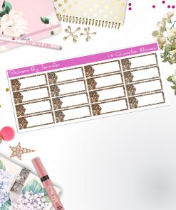 Quarter Boxes 047 Planner Stickers, Journal Stickers, Functional Planner Stickers, Stationary Stickers