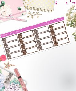 Quarter Boxes 048 Planner Stickers, Journal Stickers, Functional Planner Stickers, Stationary Stickers