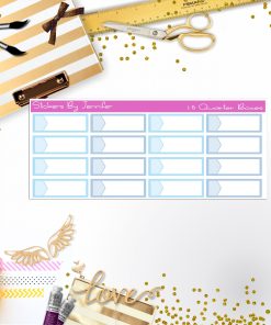 Quarter Boxes 007 Planner Stickers, Journal Stickers, Functional Planner Stickers, Stationary Stickers