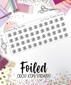 Snowflake P-100 Functional Icons Sticker Sheet