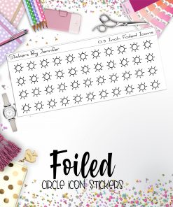 Sun P-101 Functional Icons Sticker Sheet