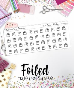 Package P-110 Functional Icons Sticker Sheet