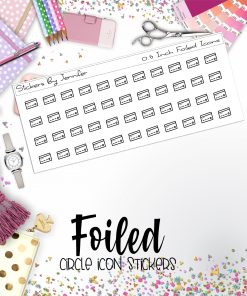 Credit Card P-112 Functional Icons Sticker Sheet