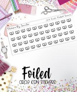 Money P-114 Functional Icons Sticker Sheet