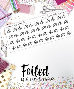 Sale P-116 Functional Icons Sticker Sheet