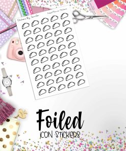 Taco Foiled Functional Sticker Sheet