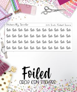 Sledding P-164 Functional Icons Sticker Sheet