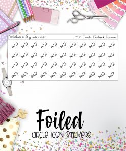 Chicken P-171 Functional Icons Sticker Sheet