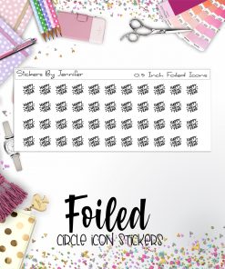 Happy New Year P-179 Functional Icons Sticker Sheet