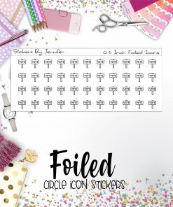 Vote P-182 Functional Icons Sticker Sheet