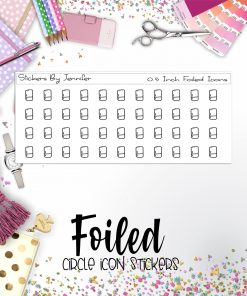 Refrigerator P-193 Functional Icons Sticker Sheet