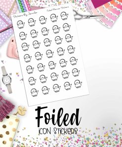 Kettle Foiled Functional Sticker Sheet