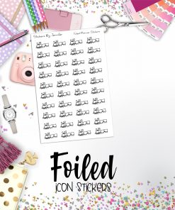 Train Functional Sticker Sheet