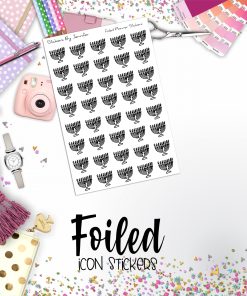 Menorah Functional Sticker Sheet