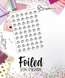 Pumpkin Functional Sticker Sheet