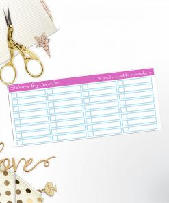 Task Headers,P-13 Planner Stickers