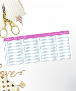 Task Headers,P-14 Planner Stickers