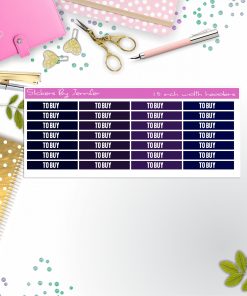 To Buy 027 Planner Headers, Planner Stickers, Journal Stickers, Functional Planner Stickers, Stationary Stickers